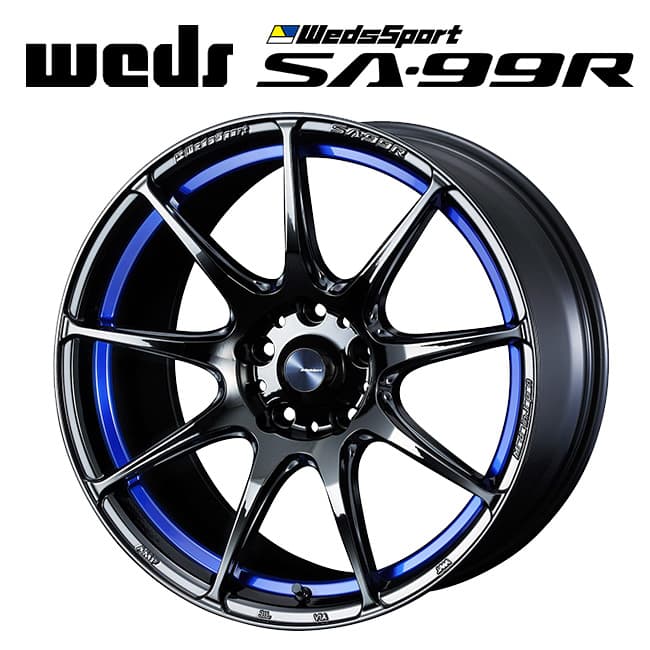 ウェッズ ウェッズスポーツ SA99R BLC2 18×9.5 38 5H(114.30/0.00/0.00