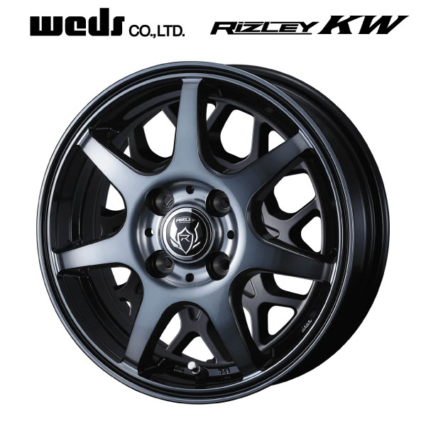 ウェッズ ライツレー KW BKP 12×4 42 4H(100.00/0.00/0.00) 73
