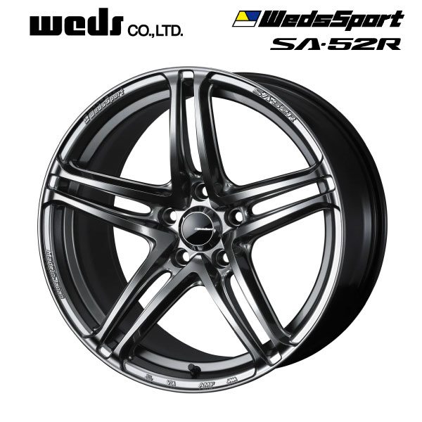 お*ず様 ウェッズスポーツ18インチ ウェッズ ウェッズスポーツ SA 52R PSB 18×8.5 52 5H(114.30/0.00/0.00
