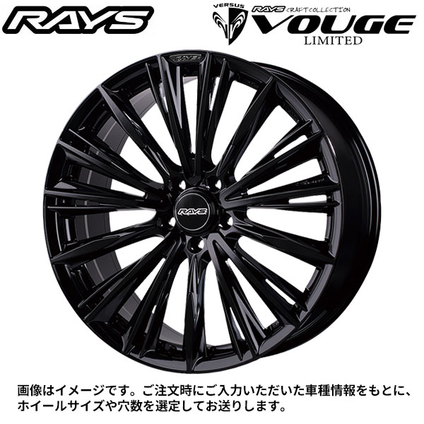 レイズ　ベルサス19インチ タイヤホイール4本セット レイズ ベルサス クラフトコレクション ヴォウジェ リミテッド GX 19×8