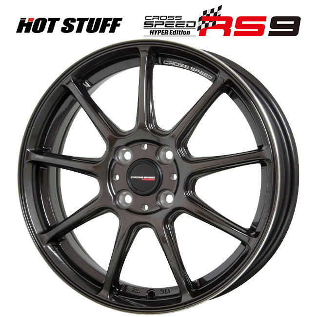 クロススピード RS9 15インチTOYO 165/50R15　4本セット ホットスタッフ クロススピード ハイパーエディション RS9 GGM 15×4.5