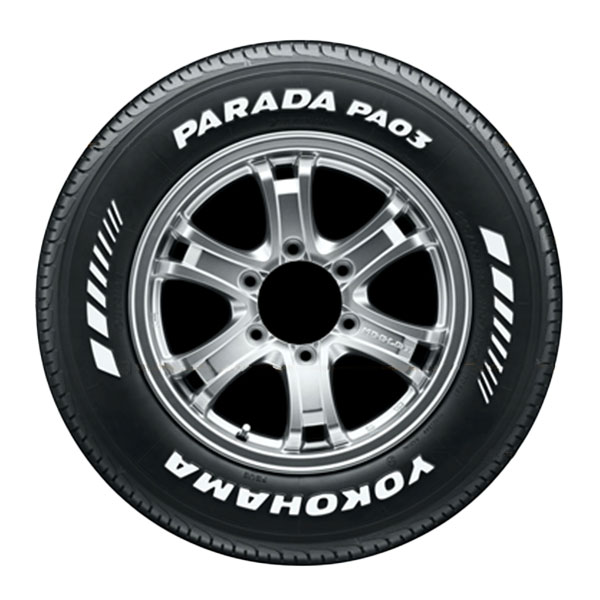 225/50R18 107/105H 18インチ ヨコハマ パラダ PA03 ブラックレター