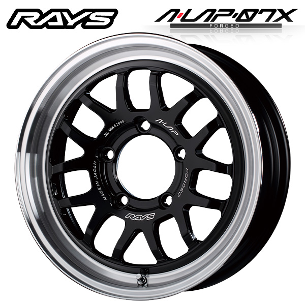 RAYS A-LAP 07X ブラック/リムDC