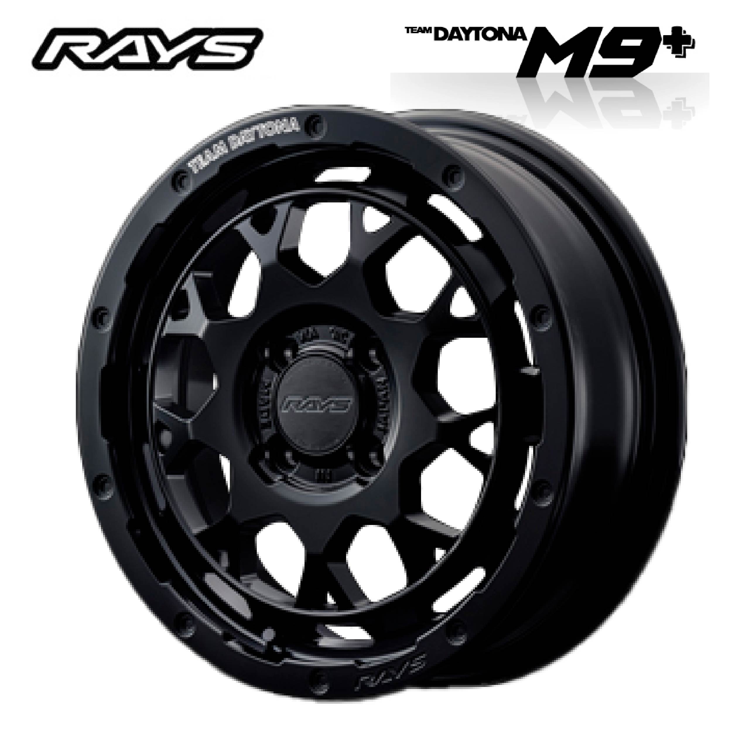 RAYS TEAM DAYTONA M9+ セミグロスブラック