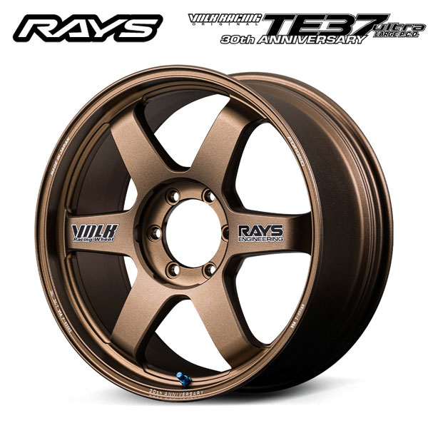 VOLK RACING TE37 ULTRA LARGE P.C.D. 30TH STICKER